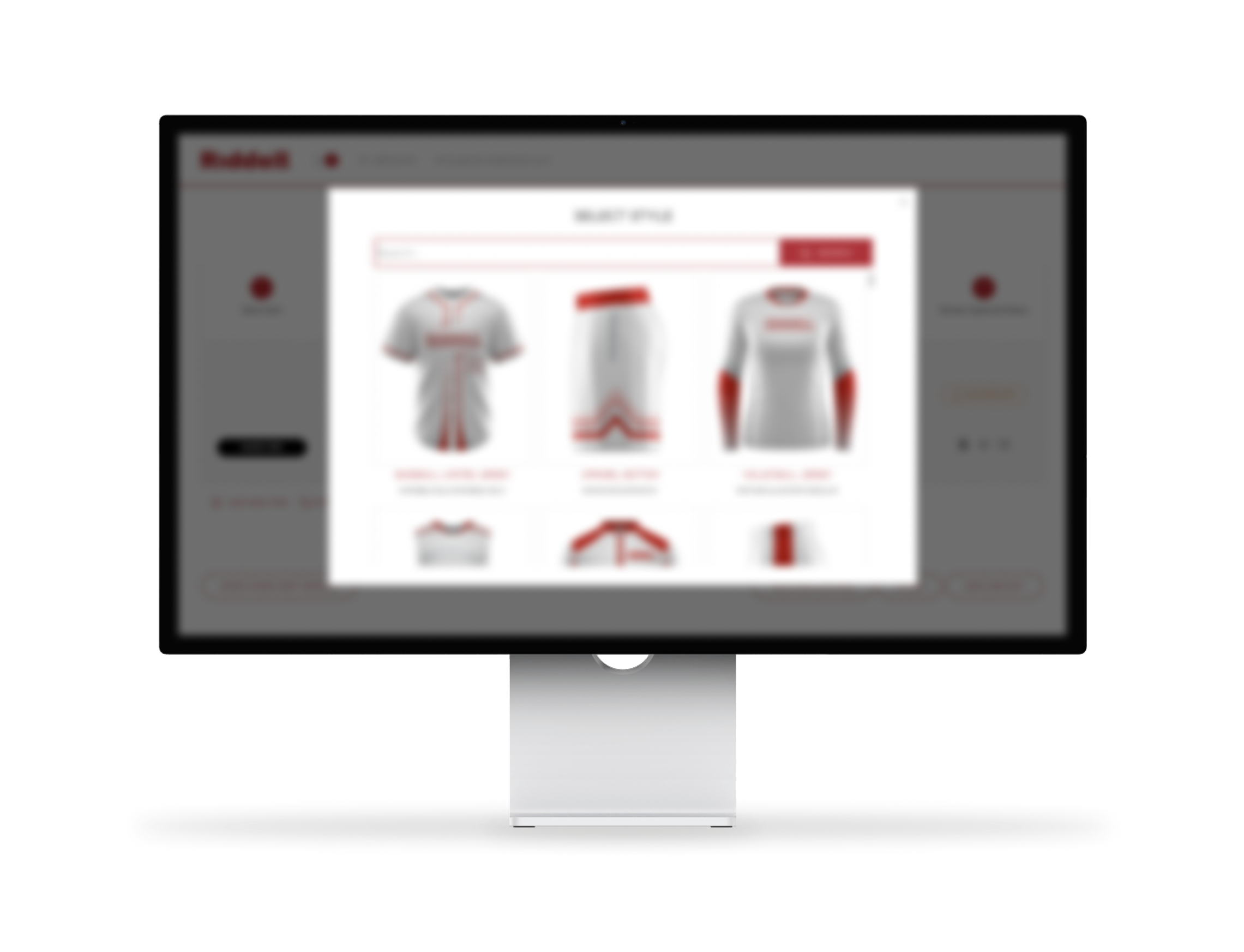 ProLook uniform customizer — screen 2