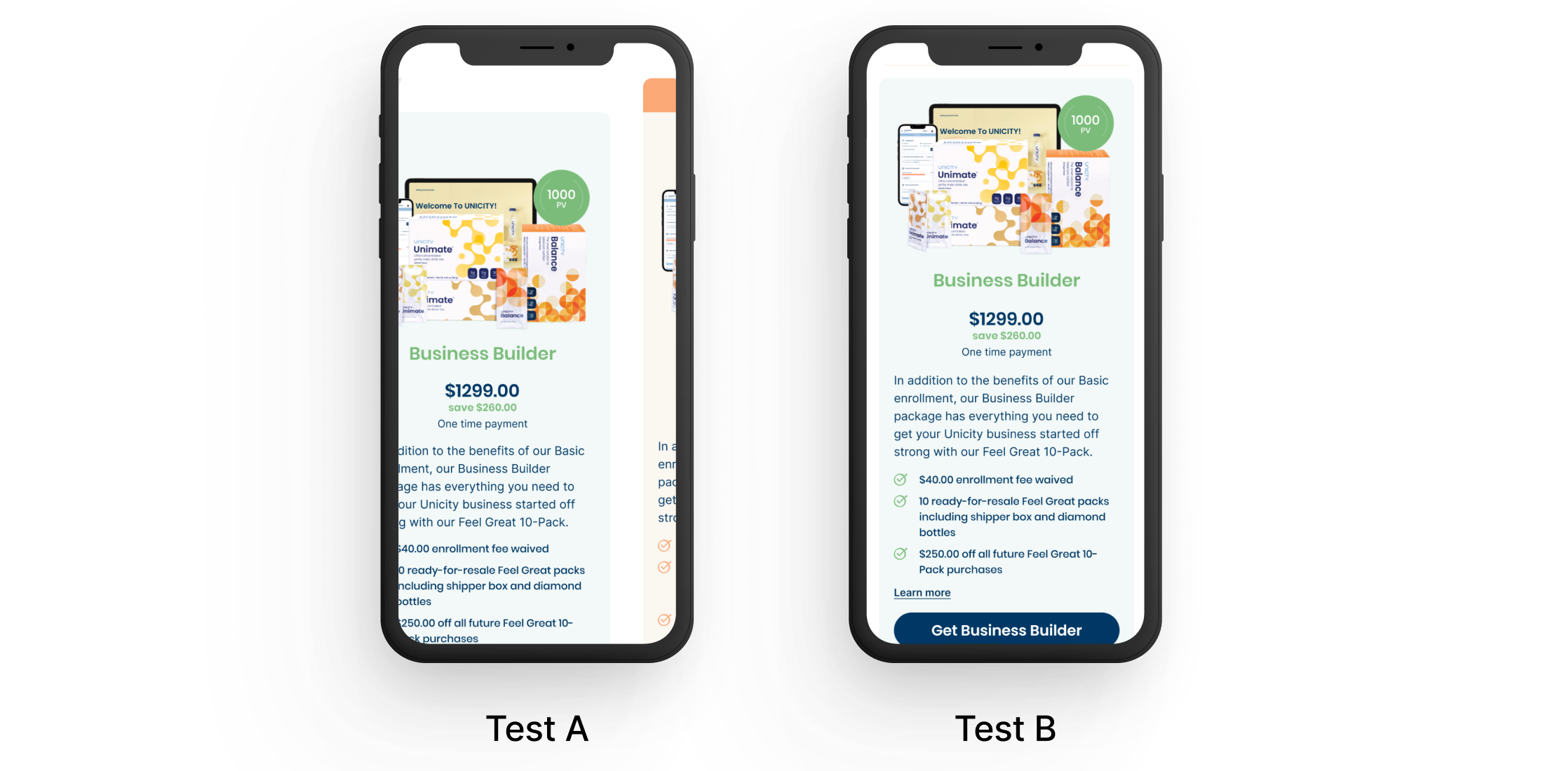 A/B Testing — Test A and Test B